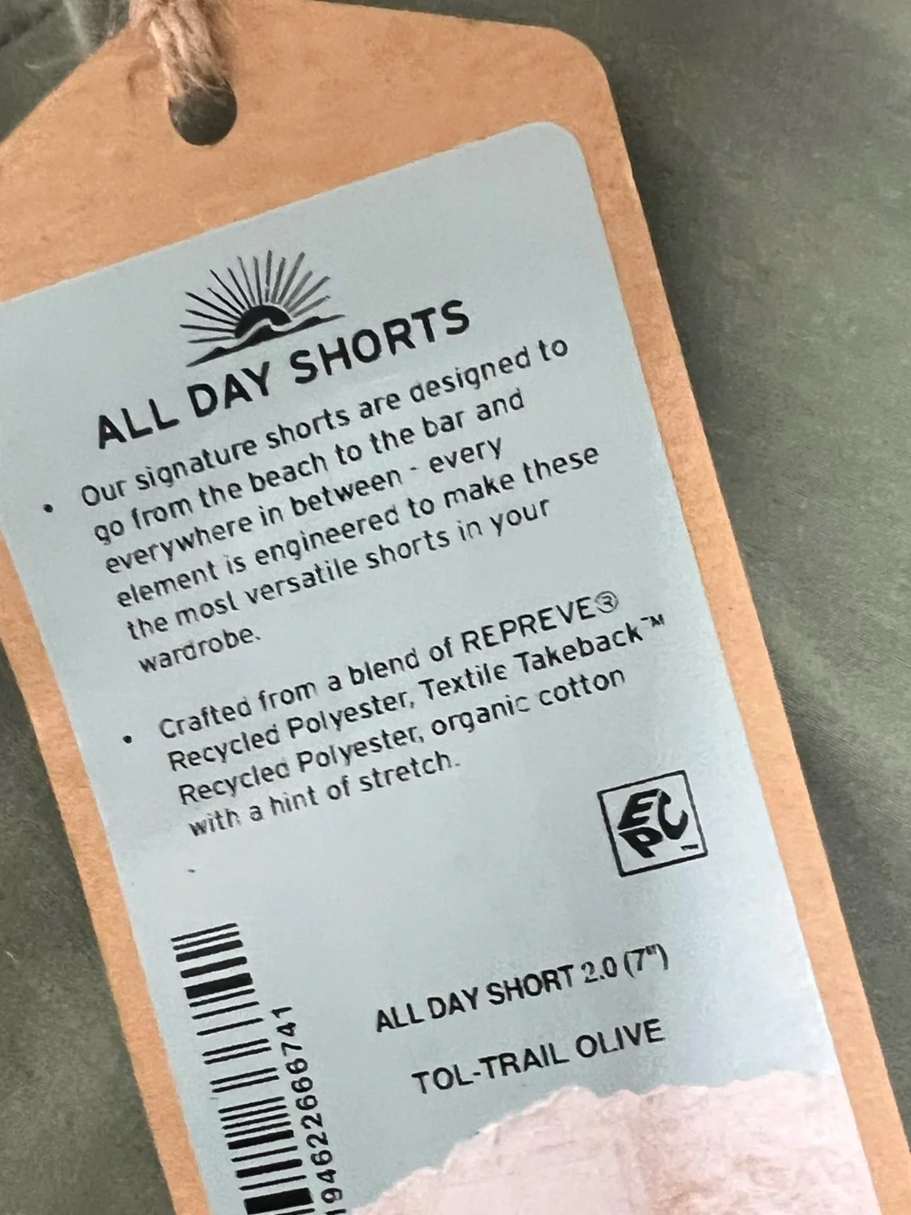 NEW Faherty All Day Short (7